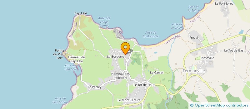 localisation de l'entreprise SCI NINOLIVE  FERMANVILLE