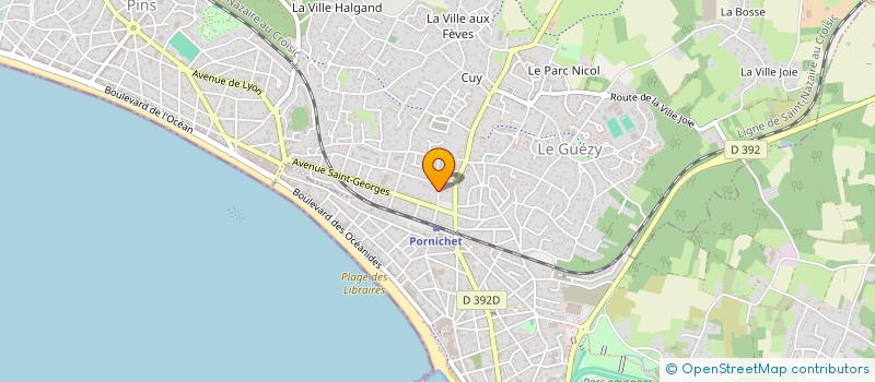 localisation de l'entreprise SCI NINON  LA BAULE-ESCOUBLAC