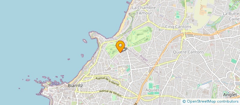 localisation de l'entreprise SCI NINON II à BIARRITZ