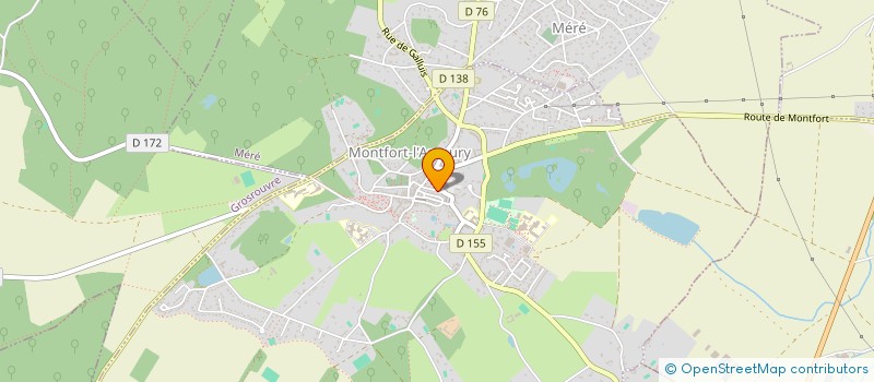 localisation de l'entreprise SCI NINOU  MONTFORT-L'AMAURY