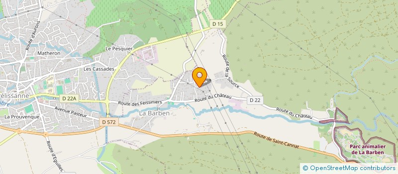 localisation de l'entreprise SCI NINOVIVI  LA BARBEN