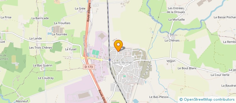 localisation de l'entreprise SCI NIOBE  SAINT-HERBLAIN