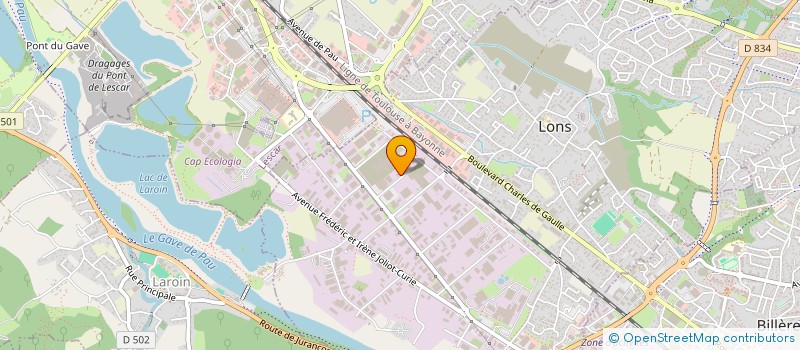 localisation de l'entreprise SCI NIOLAN à LONS