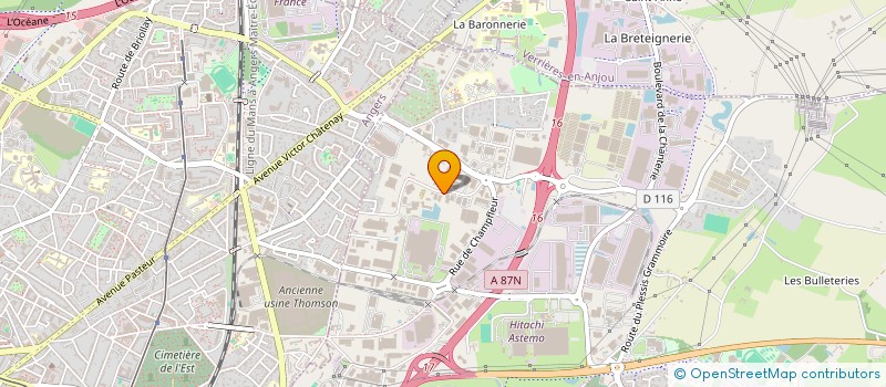 localisation de l'entreprise SCI NION  SAINT-BARTHELEMY-D'ANJOU