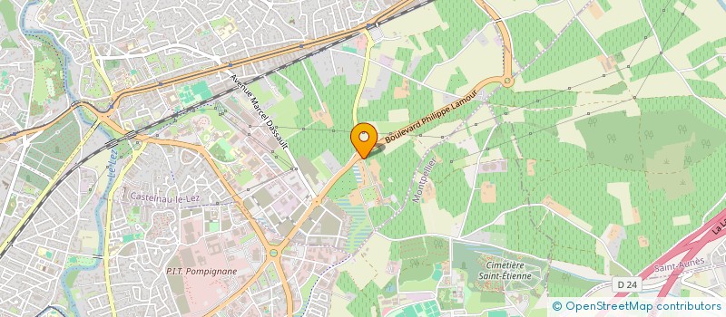 localisation de l'entreprise SCI NIORT  CASTELNAU-LE-LEZ