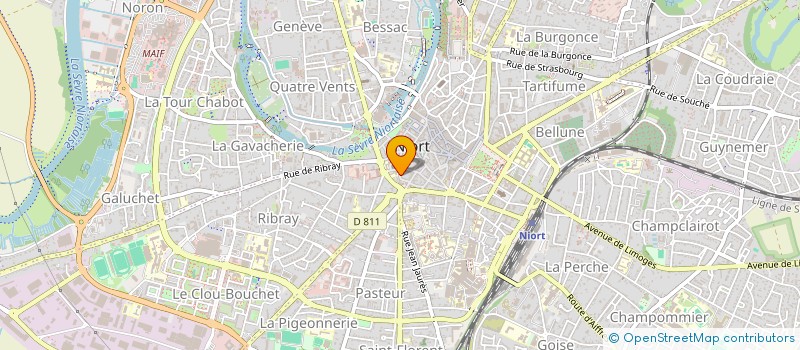 localisation de l'entreprise SCI NIORT LOCATION  NIORT