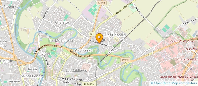 localisation de l'entreprise SCI NIORT MENDES à NIORT