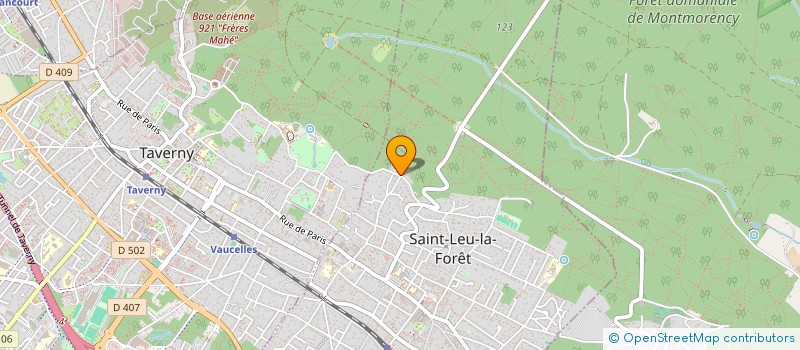 localisation de l'entreprise SCI NIORTH  SAINT-LEU-LA-FORET