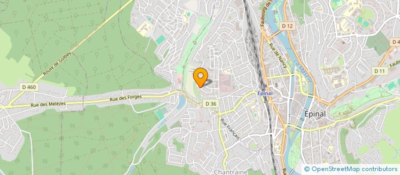 localisation de l'entreprise SCI NIPAN à EPINAL