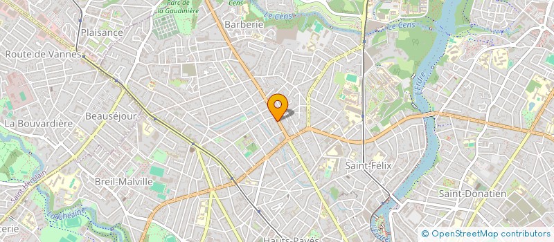 localisation de l'entreprise SCI NIPIMA à NANTES
