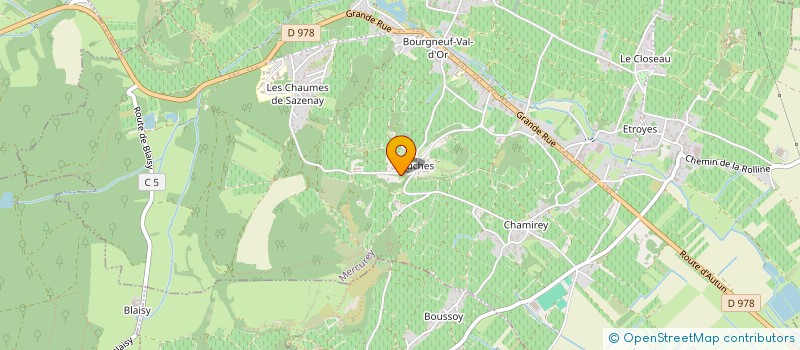 localisation de l'entreprise SCI  NIPOCH  MERCUREY