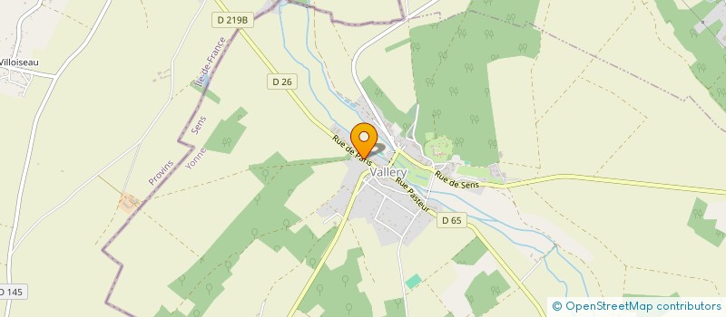 localisation de l'entreprise SCI NIPPONE  VALLERY