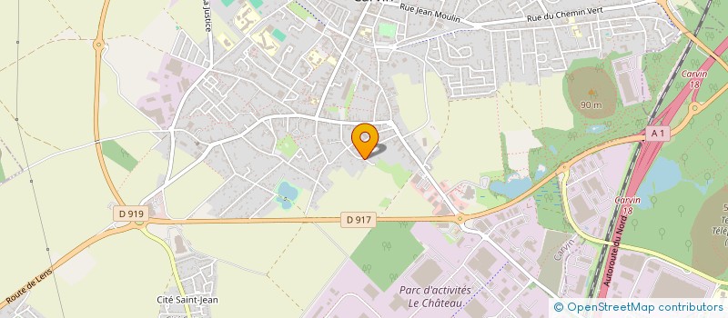 localisation de l'entreprise SCI NIRAYDA  CARVIN