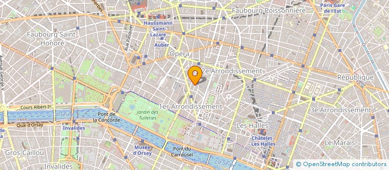 localisation de l'entreprise SCI NIRENSA à PARIS