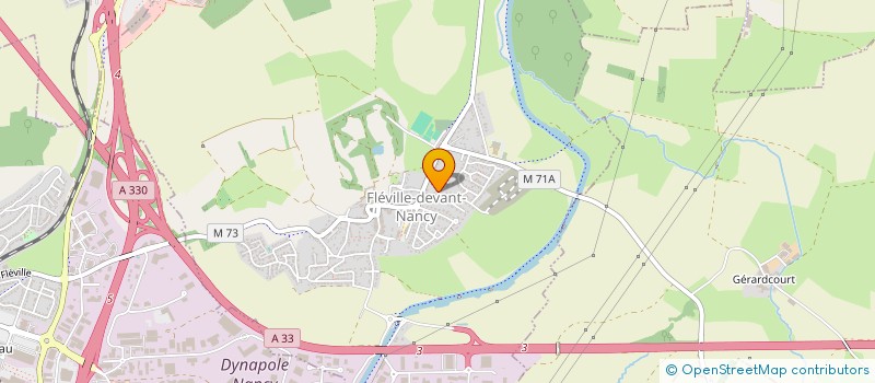 localisation de l'entreprise SCI NIRI  FLEVILLE-DEVANT-NANCY