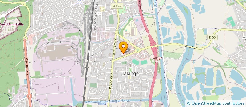 localisation de l'entreprise SCI NIRO à TALANGE