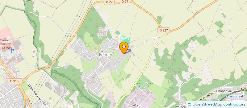 localisation de l'entreprise SCI NIRO  ENNERY