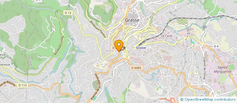 localisation de l'entreprise SCI NIRRUOC à GRASSE