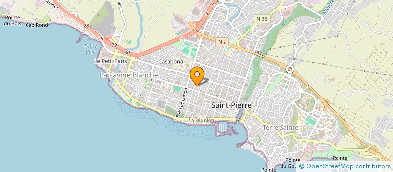 localisation de l'entreprise SCI NIS à SAINT-PIERRE
