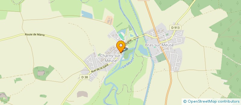 localisation de l'entreprise SCI NIS IMMO à CHAMPNEUVILLE
