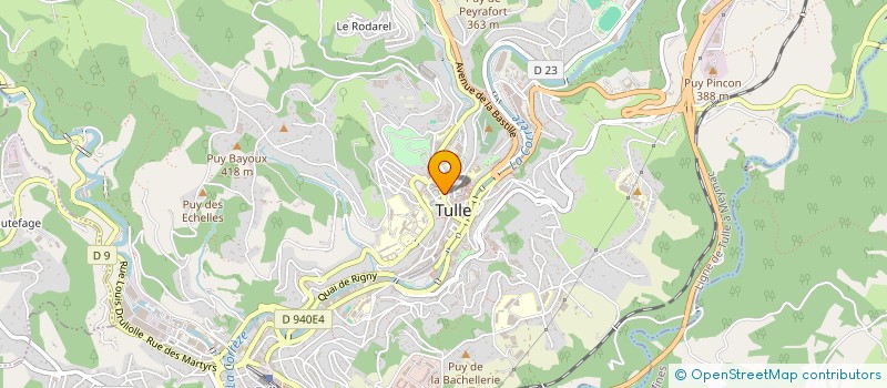 localisation de l'entreprise SCI NISE  TULLE