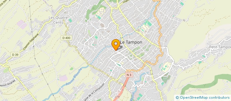 localisation de l'entreprise SCI NISMA à LE TAMPON