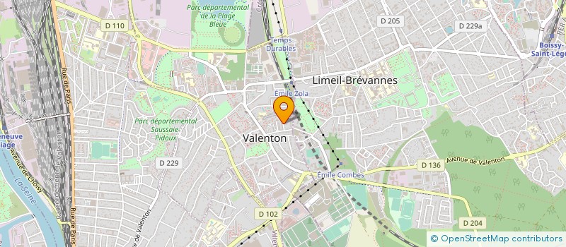 localisation de l'entreprise SCI NISSAMYASSIR  VALENTON