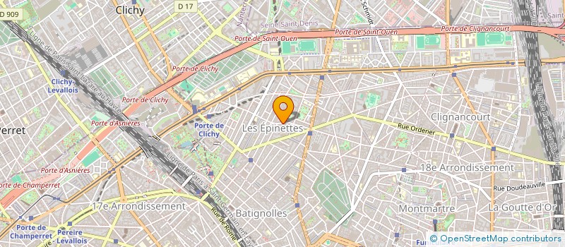 localisation de l'entreprise SCI NISSAN 14  PARIS