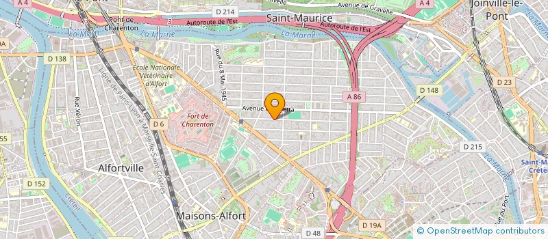 localisation de l'entreprise SCI NISSAN8 à MAISONS-ALFORT