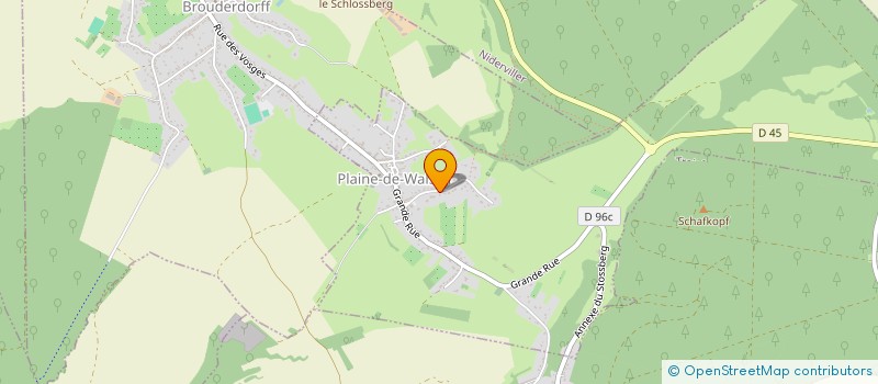 localisation de l'entreprise SCI NISSE SOUR  PLAINE-DE-WALSCH