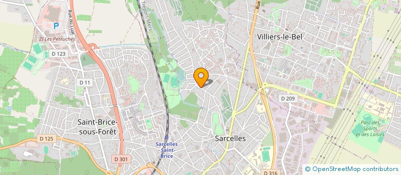 localisation de l'entreprise SCI NITHISAJUEM à SARCELLES