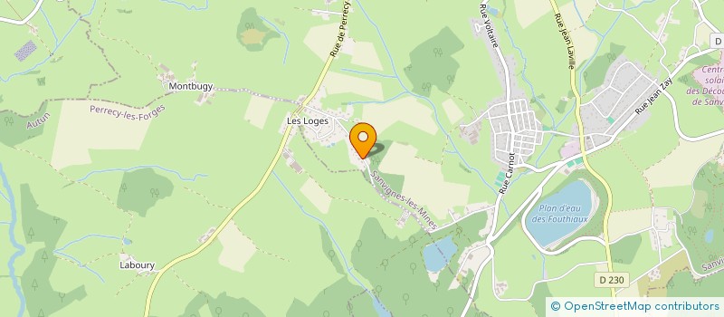 localisation de l'entreprise SCI NITI  SANVIGNES-LES-MINES