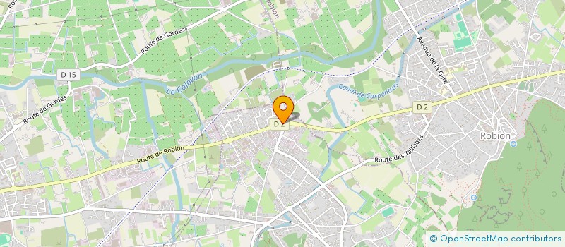 localisation de l'entreprise SCI NITIAL  CAVAILLON