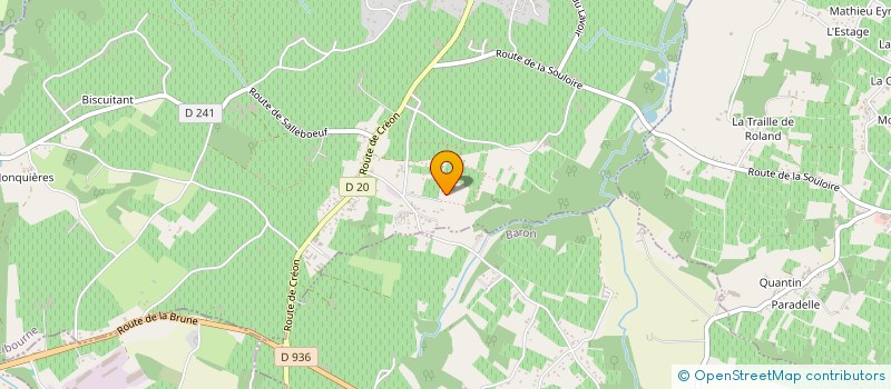 localisation de l'entreprise SCI NITROF  SAINT-GERMAIN-DU-PUCH