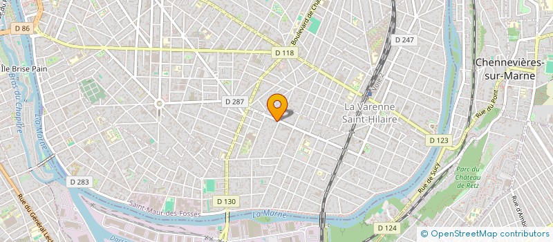 localisation de l'entreprise SCI NITTANY à SAINT-MAUR-DES-FOSSES