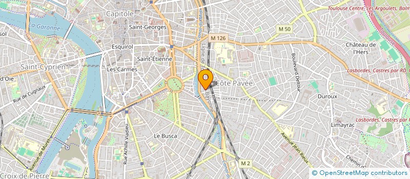 localisation de l'entreprise SCI NITTEB à TOULOUSE