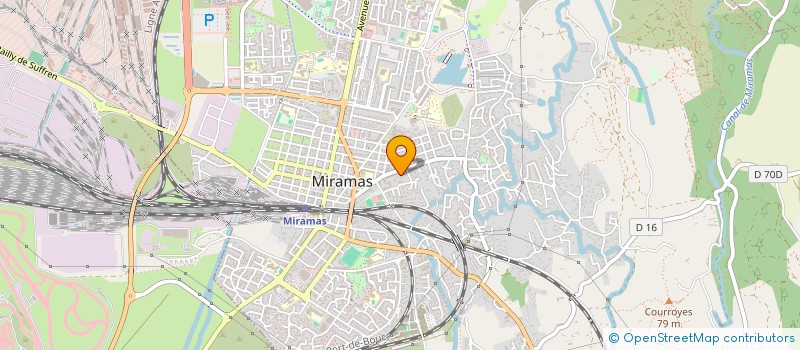 localisation de l'entreprise SCI NIUBO FRERES à MIRAMAS