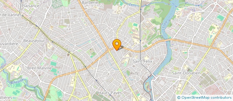 localisation de l'entreprise SCI NIVA à NANTES