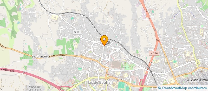 localisation de l'entreprise SCI NIVAL à AIX-EN-PROVENCE