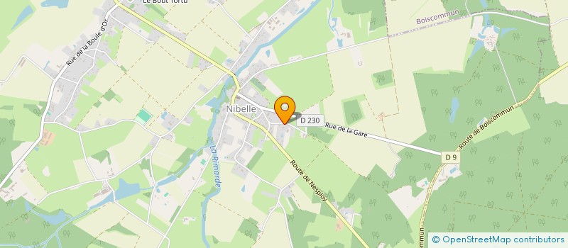 localisation de l'entreprise SCI NIVAL à NIBELLE