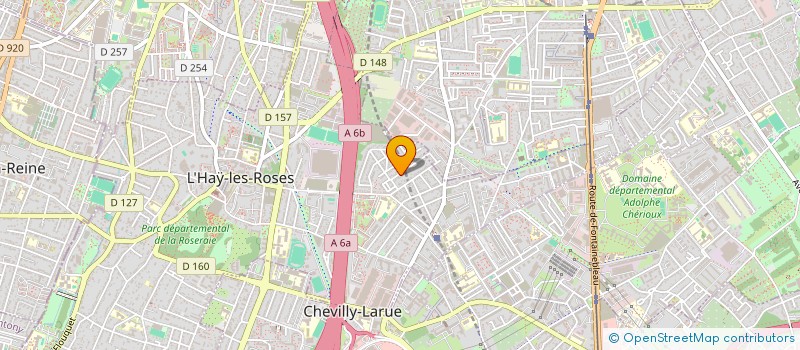 localisation de l'entreprise SCI NIVAULT ET ASSOCIES  L'HAY-LES-ROSES