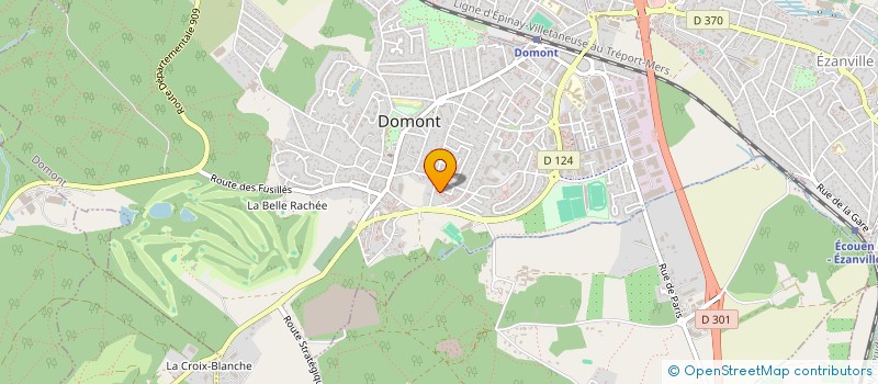 localisation de l'entreprise SCI NIVEAUX  DOMONT