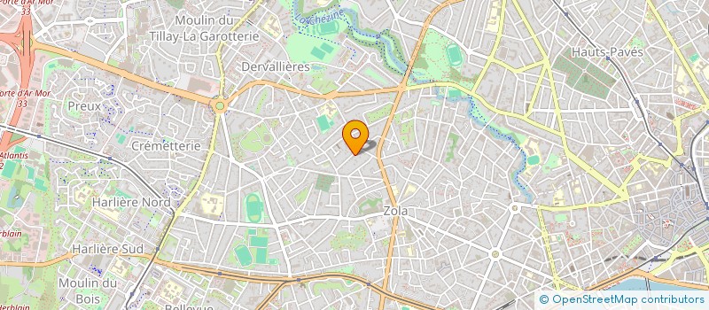 localisation de l'entreprise SCI NIVERNIC à NANTES