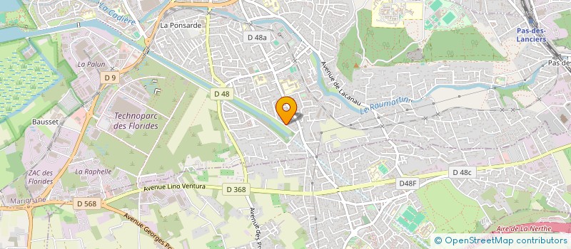 localisation de l'entreprise SCI NIVIERE-DELAGE  MARIGNANE