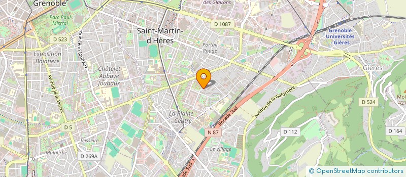 localisation de l'entreprise SCI NIVIR  MEYLAN