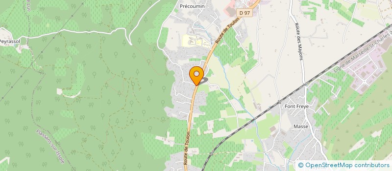 localisation de l'entreprise SCI NJ 05  LE LUC