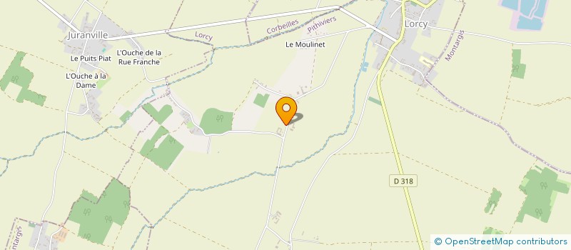 localisation de l'entreprise SCI NJ BREAU à CORBEILLES