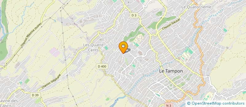 localisation de l'entreprise SCI NJA  LE TAMPON