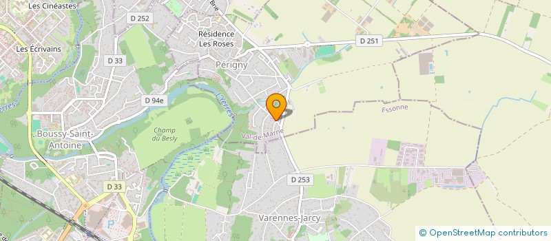 localisation de l'entreprise SCI NJC  PERIGNY