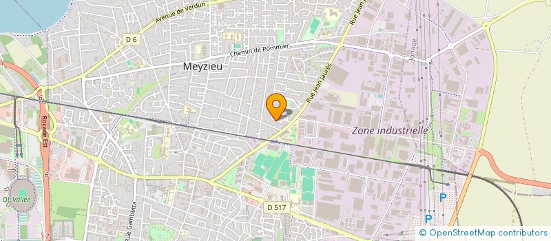 localisation de l'entreprise SCI NJKUMER  MEYZIEU